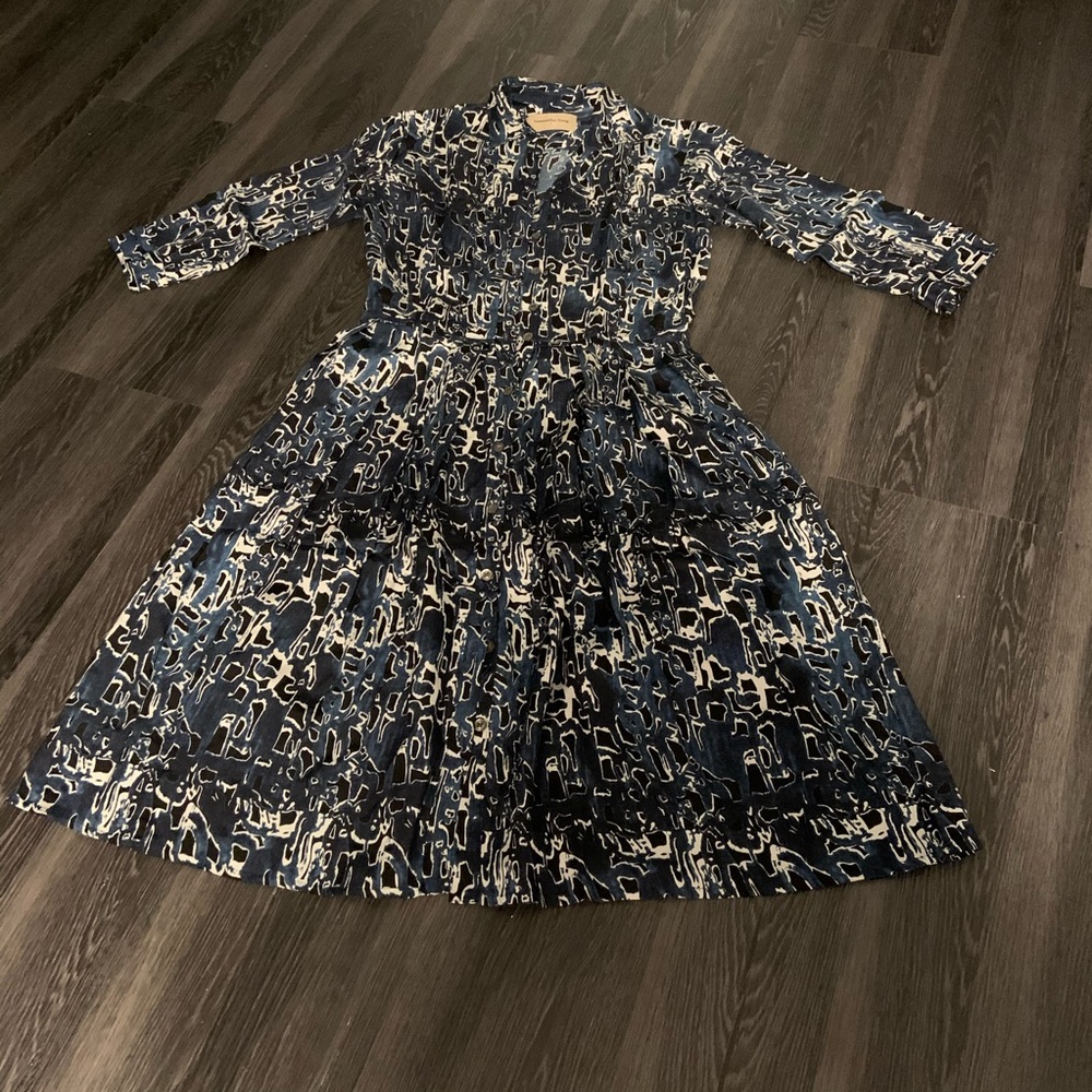 Samantha Sung Audrey Dress Tatum print silk